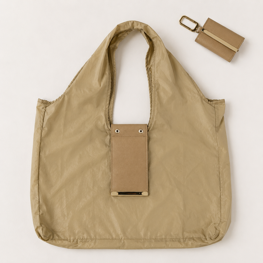 LICOLIO - brelok z torbą - khaki
